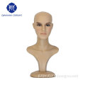 Abstract hair wig making makeup mannequin head for eyelash